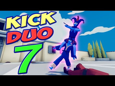 Nuts! Kick Duo 7! Jester on Taekwondo vs Every Faction + Bonus - TABS Mods Wild West Faction Update