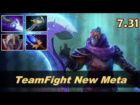 Anti Mage New Team Fight Build, Vanguard + Diffusal Blade + Echo Sabre| Dota 2 New Meta Highlights
