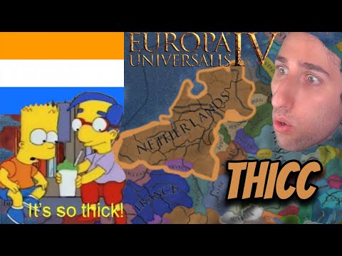 Forming a THICK (THICC) NETHERLANDS in EU4 Multiplayer - part 1