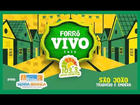 FORRÓ VIVO 2026 - ASSUM PRETO, LEIDINHA SANTOS E GAVIÕES DA PARAÍBA (09/06/2026)
