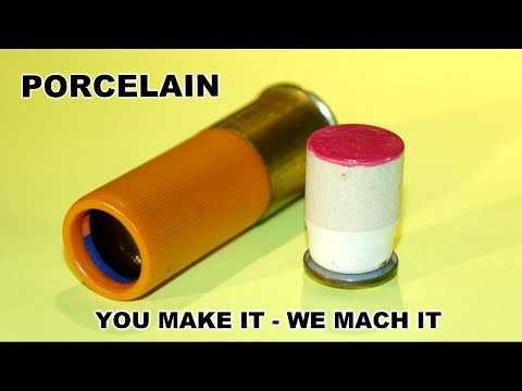 Porcelain Shotgun Projectiles?   We Test Them!
