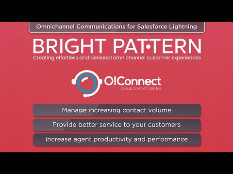 Salesforce Call Centre with O!Connect Cloud Based Omnichannel Contact Centre Software