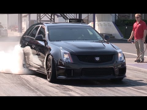 SWEET 10 Second CTS-V Wagon!