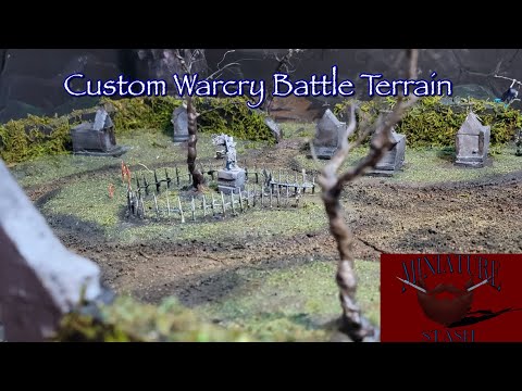 Custom Warcry terrain board 22"x30"