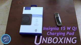 Unboxing Insignia Qi Wireless Charging Pad!