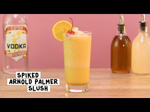 Spiked Arnold Palmer Slush