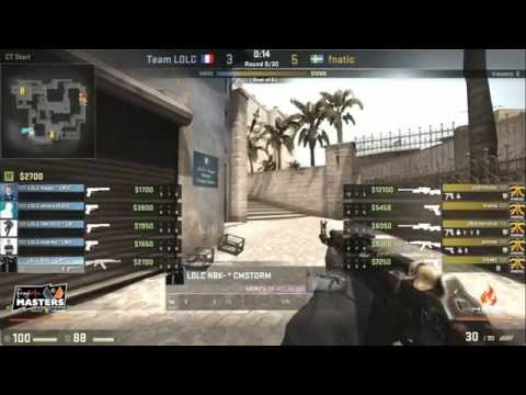 Fnatic vs LDLC on de_mirage @ Fragbite Masters S3 LAN Grand Finals (CS:GO FNC vs LDLC) Game 2
