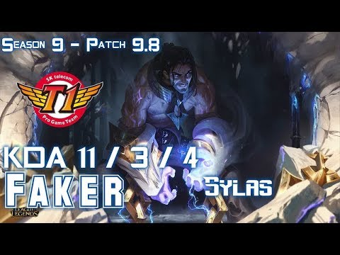 SKT T1 Faker SYLAS vs ZOE Mid - Patch 9.8 KR Ranked