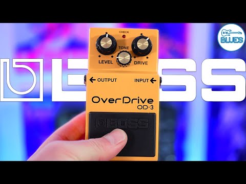 Педаль эффектов Boss OD-3 OverDrive купить в Минске и Беларуси