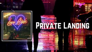 Private Landing Lyrics - Don toliver