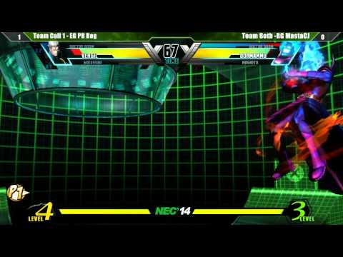 UMVC3 Winners Finals @ Curleh Mustache Battle Royale 2: Team Cali vs Team NJ