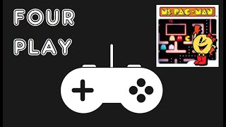 Four Play - Ms.  Pac-Man - 8-bit Console Comparison