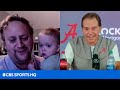 Baby Crashes Nick Saban's Press Conference | CBS Sports HQ