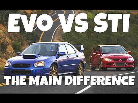 Mitsubishi Evo VS Subaru WRX STI:The Main Differences