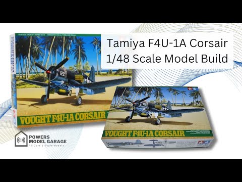 Building the Tamiya 1:48 Scale F4U-1A Corsair Model Kit