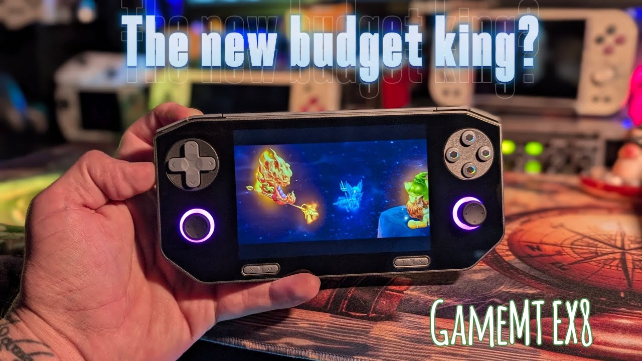 Is the GameMT EX8 the New King of Budget Power Android Handhelds? No. But It's Pretty Sweet!