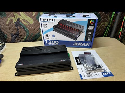 Jensen Xda91rb Class D Mono Amplifier