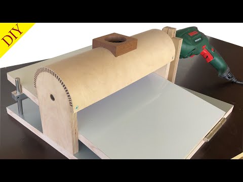 Amazing DIY Thickness Sander - Drum Sander