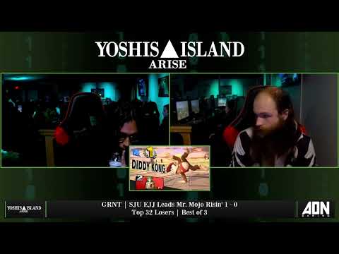 Mr. Mojo Risin' (Palutena/Falco) vs EJJ (Diddy Kong) | Yoshi's: Arise Top 32 Losers
