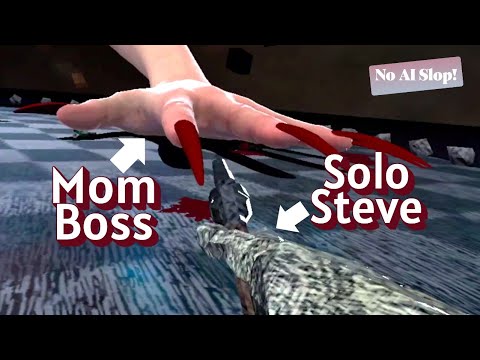 💅🎪Mom/Circus Boss Fight- SOLO 1️⃣ with ONLY REVOLVERS!  Animal Company VR
