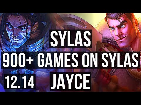 SYLAS vs JAYCE (MID) | 7/0/5, 900+ games, Godlike | KR Diamond | 12.14