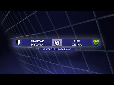 Demišport Liga 2024/2025 12.kolo: Spartak Myjava - MŠK Žilina (zostrih)