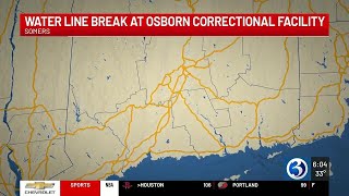 Osborn Correctional Institution placed into lockdown after water main break