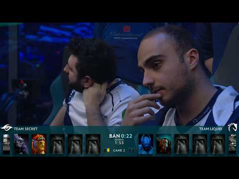 Team Liquid vs Team Secret Game 2 | DOTA 2 The International 7 (TI7) 2017 Low Bracket Round 2