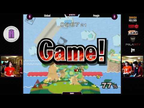 Come To Papa 2 Melee - Sinbad (Sheik) vs Pengie (Fox) - Top 32 Losers