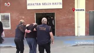 Sakaryada Deaş Operasyonu 1 Tutuklama