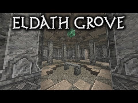 Minecraft: Eldath Grove - Ep5 Druids Cave Part1/2 (Let's Build)