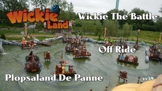 preview picture of video 'Wickie The Battle - WickieLand - Off-Ride - Plopsaland De Panne'