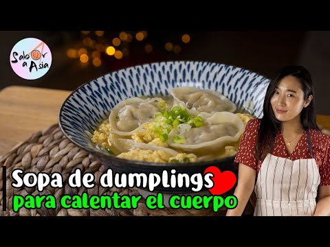 Cómo preparar una deliciosa SOPA DE DUMPLINGS coreana 🍲🥟🇰🇷
