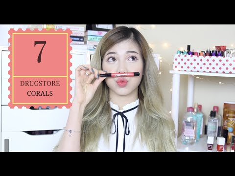 7 THỎI SON SAN HÔ GIÁ RẺ & CHẤT LƯỢNG / TOP 7 BATONS DE CORAL DE DROGARIA