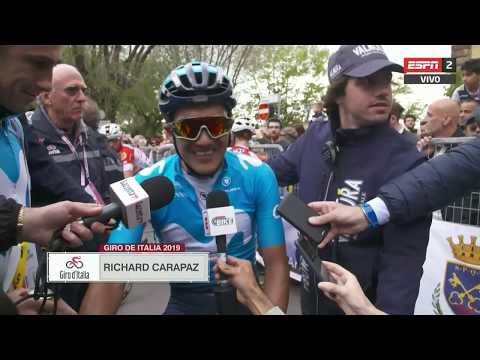 CARAPAZ GANA LA 4TA ETAPA DEL GIRO DE ITALIA