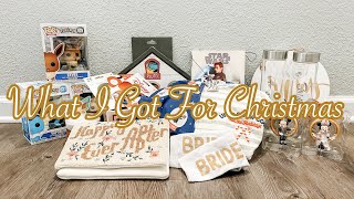 What I Got For Christmas 2022 | Disney Bride Haul