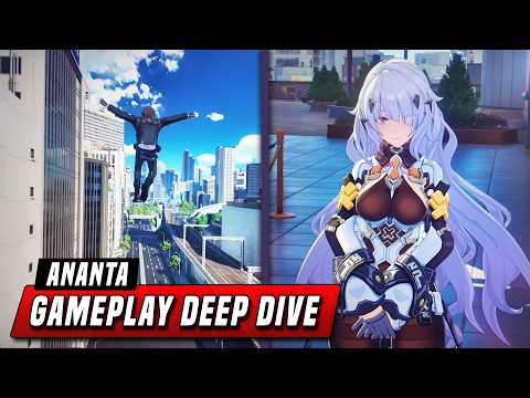 ANANTA Gameplay DEEP DIVE - City Life Simulation in an Anime RPG World