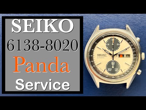 For J.Y. -- Seiko 6138-8020 Panda Service