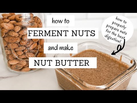 Homemade Nut Butter Recipe | HOW TO FERMENT NUTS AND SEEDS | Bumblebee Apothecary