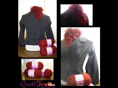 Tricô - Gola Mollet em Ponto Argola