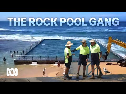 The rock pool gang – the four person crew who maintain Wollongong’s coastal pools ABC Australia