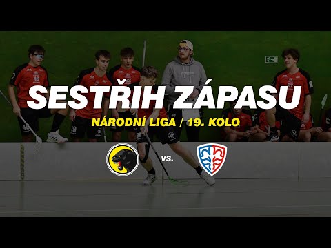 SESTŘIH | Panthers Praha - Florbal Litomyšl (Národní liga)