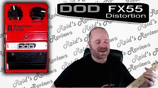 Video thumbnail for Old School Static... DOD FX55 Distortion, Guitar Pedal Review, Reid's Reviews by Reid's Reviews