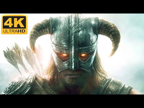 THE ELDER SCROLLS Full Cinematic Movie 1 Hour - All Cinematics 2011-2021 (TES Online + Skyrim) [4K]