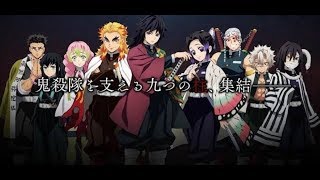 [鬼滅の刃]全柱描いてみた！後編の前編！一発描き