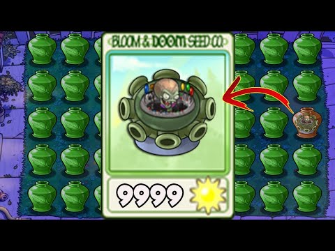 99 GLOOM-SHROOM ZomPlants Attack Dr.Zomboss Vasebreaker Endless  Plants vs Zombies Mod Zombotany