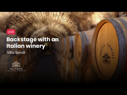 Backstage with an Italian Winery, Villa Sandi