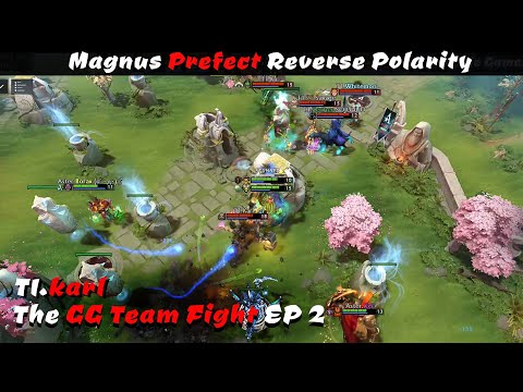 SEA Top 1 vs China top 1 Team Aster. T1.Karl Magnus prefect reverse polarity.The GG Team Fight EP02.