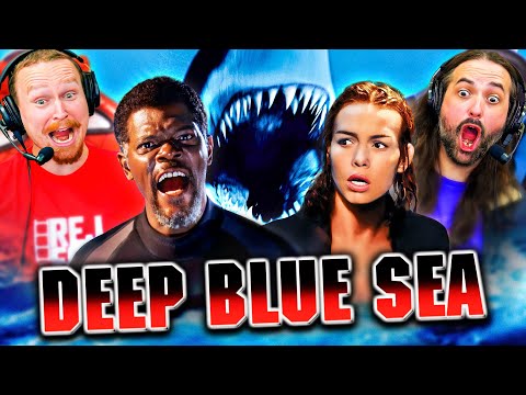 DEEP BLUE SEA (1999) MOVIE REACTION!! FIRST TIME WATCHING! Samuel L. Jackson | Full Movie Review