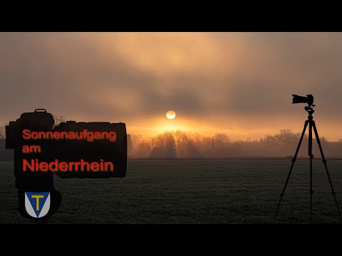 Sonnenaufgang am Niederrhein
